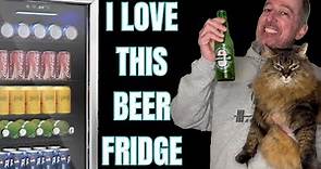Best Cheap Beer Fridge Ever for Your Home Bar - Euhomy 126 Can Beverage Refrigerator Review