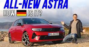 2022 Astra GS-Line driving REVIEW - better than the Golf? all-new Opel Vauxhall Astra petrol vs PHEV