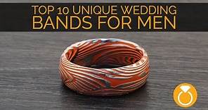 Top 10 Unique Mens Wedding Bands