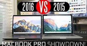 2016 MacBook Pro vs 2015 Macbook Pro