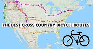 How To Choose a Bicycle Route Across the USA!