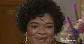Nell Carter Interview on Acting and Singing (October 20, 1991)