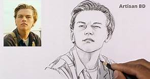 Drawing of Sketches Titanic jack | realistic face pencil sketch easy