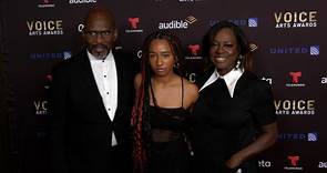 Viola Davis 2023 Voice Arts Awards Gala Red Carpet with Julius Tennon and Genesis Tennon