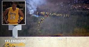 Primeras imágenes del mortal accidente de helicóptero de Kobe Bryant | Telemundo Deportes