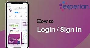 Experian Credit Report Login | ‎Sign In Experian Credit Report on the App