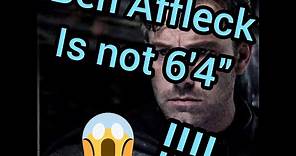 How tall is ben Affleck