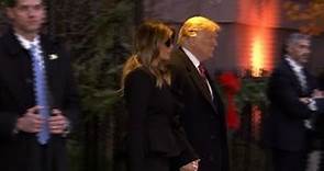 Trump visita família Bush antes de funeral