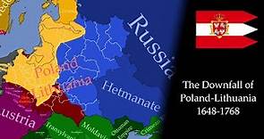 The Downfall of the Polish-Lithuanian Commonwealth: Every Month (1648-1768)