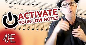 How to sing LOW NOTES with more POWER: Singing Exercises | #DrDan 🎤