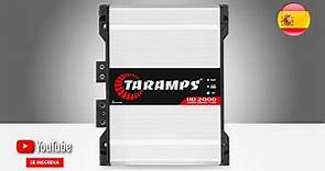 Amplificador Automotriz Taramps HD 2000 1 Canal - 2000 Watts RMS | Taramps