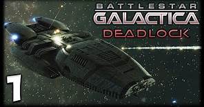 THE FIRST CYLON WAR! Battlestar Galactica Deadlock Gameplay #1