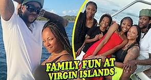 2 Chainz & Wife Kesha Ward Enjoyed A Spring Trip To The Virgin Islands With Kids!🚣🏾‍♂️
