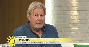 Här överraskas Rolf Lassgård i studion: "Nej, men gud – hej gumman!" - Nyhetsmorgon (TV4)