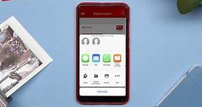 App Santander - Extracto tarjeta