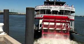 Steamer Natchez Departs New Orleans