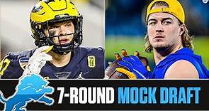 FULL 7-ROUND Mock Draft: EVERY PICK for the Detroit Lions | CBS Sports HQ