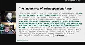 Green Party 101 (Session 4): The Importance of an Independent Party