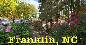 I'm visiting every town in NC - Franklin, North Carolina