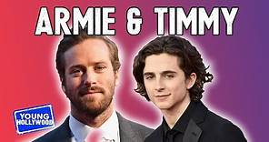 Armie Hammer on His Instagram Photos with Timothée Chalamet!