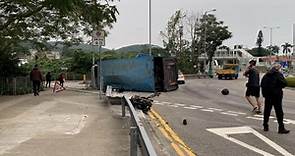 【交通意外】貨車與電單車相撞　兩人受傷送院治理 - 香港經濟日報 - TOPick - 新聞 - 社會