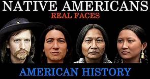 Native American History - Real Faces-Sitting Bull-Battle of the Little Bighorn-Custer - Crazy Horse