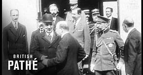 King Nicholas Of Montenegro Visits Munitions Workers - France (1914-1918)