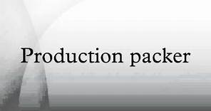 Production packer