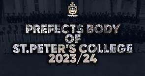 Prefects Body Of St.Peter's College 2023/24