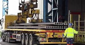 British Steel | rail loading