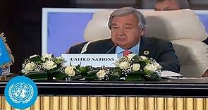 Remarks by UN Chief António Guterres at the Cairo Summit for Peace