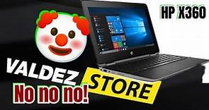 Experiencia de compra en Valdez Store / Mini laptop Probook X360 11 Pantalla touch HP G1 y G5