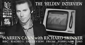 Warren Cann The 'Helden' Interview on Radio 1 with Richard Skinner in February 1983 (06m48s)