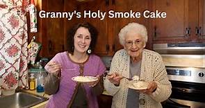 Granny Shows Us How To Make Her Famous Holy Smoke Cake
