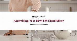 KitchenAid® Bowl Lift Stand Mixer: Simple Assembly Guide