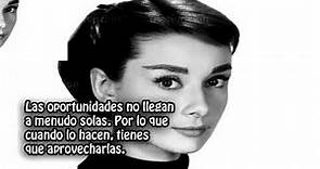 10 Frases celebres de Audrey Hepburn