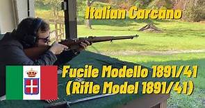 Overview & Firing - Carcano Fucile Modello 1891/41 (Model 91/41) - The Last Carcano