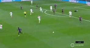 Ousmane Dembele shows insane speed against Real Madrid