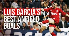 Luis Garcia's BEST Anfield Goals | Boss headers, European classics