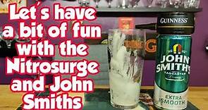 John Smith Extra Smooth through the Guinness Nitrosurge