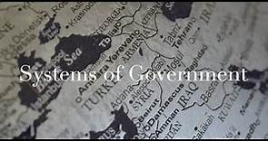 Systems of Government: Unitary, Federal & Confederal
