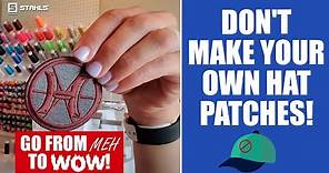 Never Make Your Own Hat Patches Again! | How to Complete 200 Hat Order with Ease!