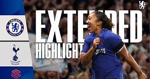 Chelsea Women 2-1 Tottenham Hotspur Women | Highlights - EXTENDED | Chelsea FC | WSL 2023/24