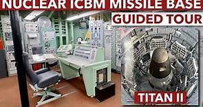 Detailed tour through a NUCLEAR ICBM missile base! (Includes a mock missile launch!)