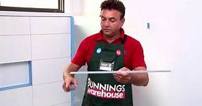 How To Install Tile Trim - Bunnings Warehouse