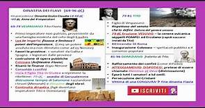 ✅ #13 Storia ROMA - DINASTIA DEI FLAVI: VESPASIANO, TITO, DOMIZIANO