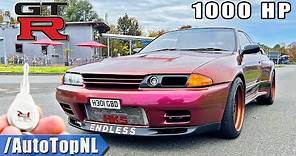 1000HP NISSAN GTR R32 | REVIEW on AUTOBAHN [NO SPEED LIMIT] by AutoTopNL