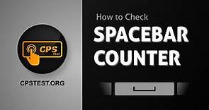 How To Spacebar Click Count ? Spacebar Counter | Spacebar Test