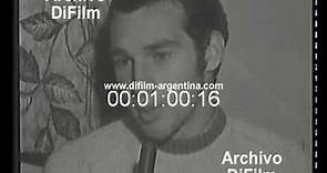 DiFilm - Inedito: Carlos Bianchi a los 19 años confiesa que es hincha de River (1968)