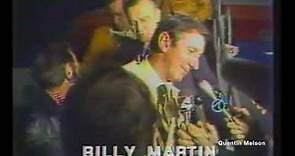 New York Yankees Billy Martin Interview after Winning ALCS Against Kansas City Royals (Oct 10, 1977)